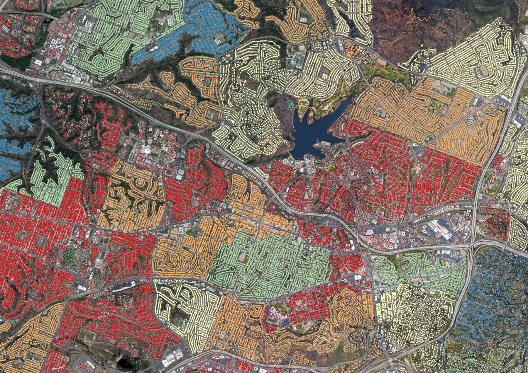 Open Building Population Layer (United States)